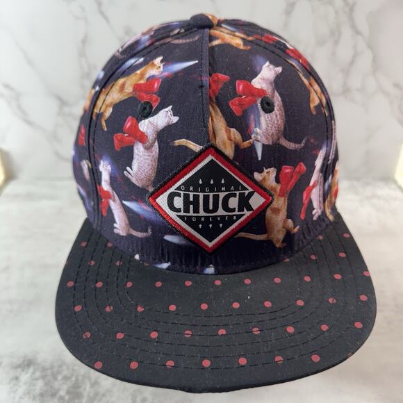 Original Chuck Boxing Cats Adjustable Cap Hat Leather Buckle - Picture 10 of 10